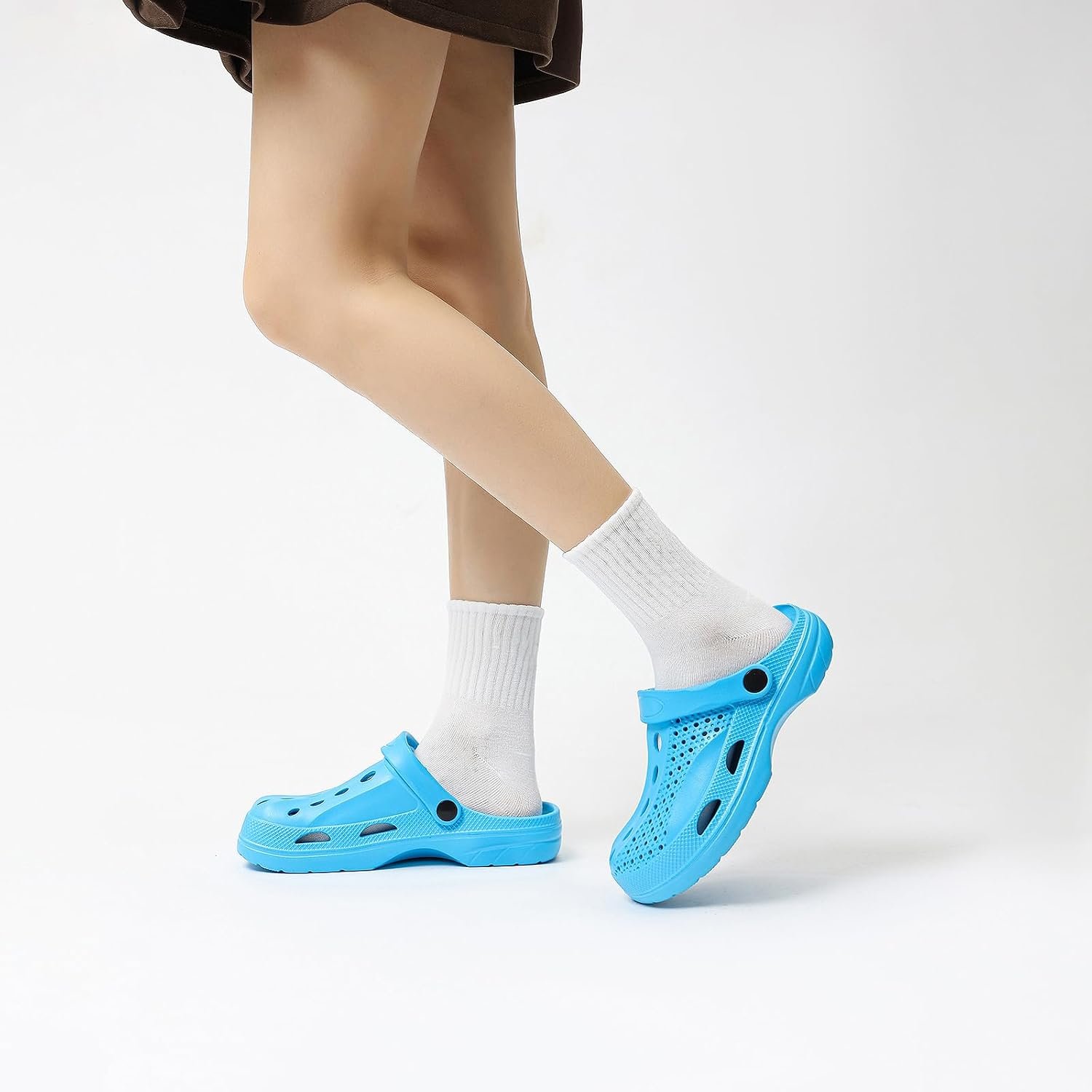 Men's Women Arch Support Clogs,Unisex Garden Shoes able Slip-on Outdoor Sandals Slippers for Beach Casual - Image 2