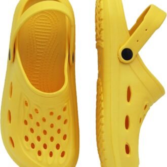 Garden Clogs for Women and Men, Slip On Mules Sandals Classic Slippers Outside Home Casual Wear Non-Slip Air Cushion Thick Bottom Sliders Shoes