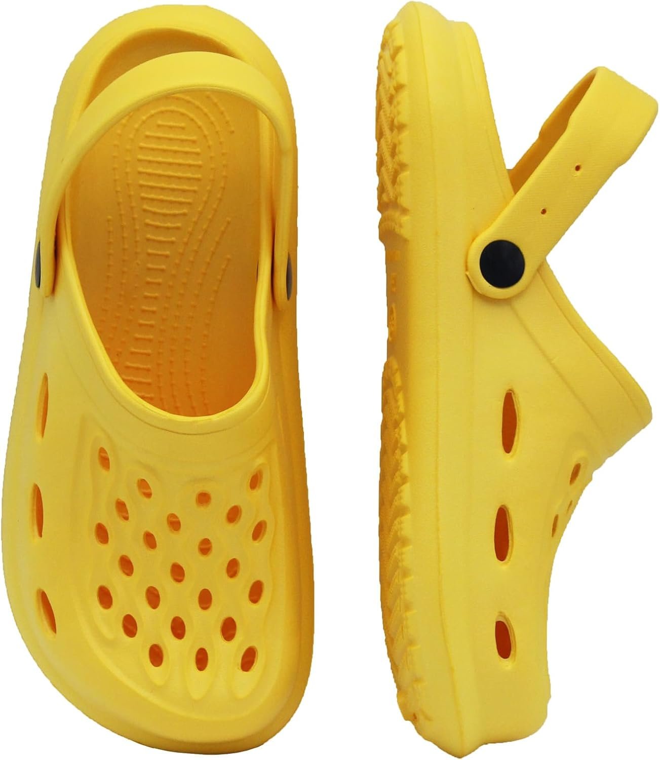 Garden Clogs for Women and Men, Slip On Mules Sandals Classic Slippers Outside Home Casual Wear Non-Slip Air Cushion Thick Bottom Sliders Shoes
