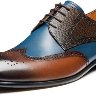 Men's Two-Tone Oxford Shoes