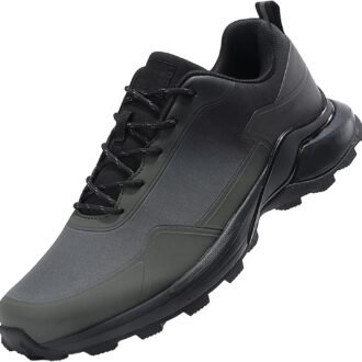 Men's Ankle High Waterproof Hiking Boots Winter Leather Outdoor Hiking Shoes Travel Hiking Leisure Running Sports Shoes