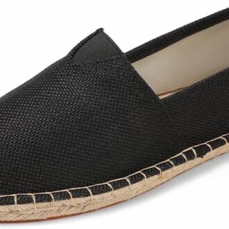 Closed Toe Canvas Slip on Flat Espadrilles Loafers for Men and Women