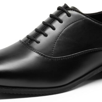 Mens Dress Shoes Bussiness Formal Oxfords Lace Up Soft Plain-Toe