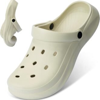 Unisex Garden Clogs Breathable Quick Drying Garden Shoes with Arch Support for Men and Women