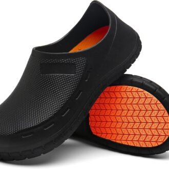 Chef Shoes for Men Nonslip Water Proof Work Shoes Mens Clogs able Nursing Nurse Shoes for Gardener Men Indoor and Outdoor for Kitchen Office Seaside