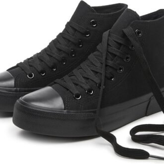 Unisex Fashion High top Sneakers Women Classic High Tops Canvas Shoes Casual Tennis Shoes for Men