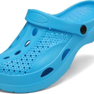 Men's Women Arch Support Clogs,Unisex Garden Shoes able Slip-on Outdoor Sandals Slippers for Beach Casual