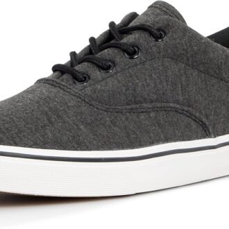 Men's Black Classic Low Top Shoes Canvas Fashion Sneaker with Soft Insole Cal Dress Shoes for Men able Walking Shoes